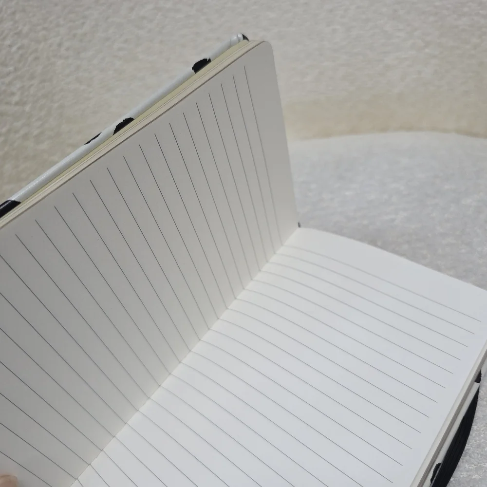 ♠️ Kate Spade Black And White Polka Dot Hardcover Lined Page Journal
